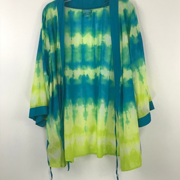 Calypso St. Barth Tops - Calypso St. Barth for Target Kimono Yellow M/L